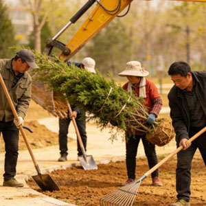 绿化场地整理